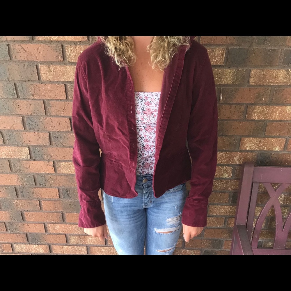 Adorable never worn corduroy jacket!!!!!
